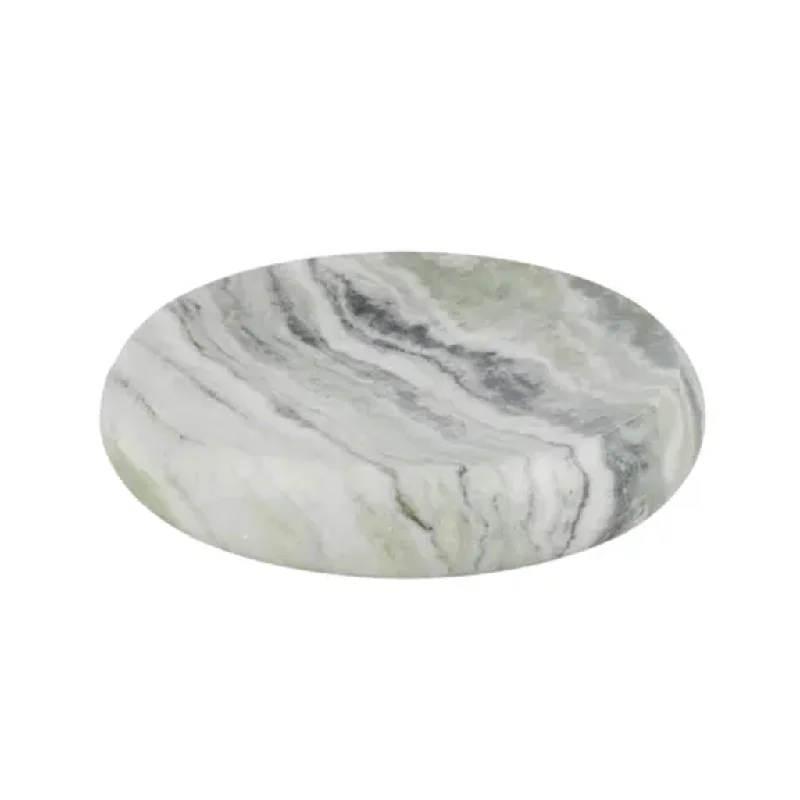 Sculpted handle teaspoon-Coast to Coast Mineral Marble Dish 24 x 24 x 4.5cm - Green