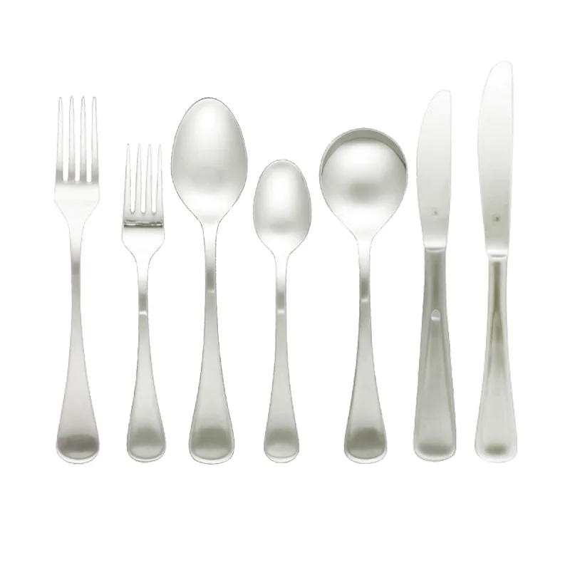 Anti-slip serving platter-Tablekraft Elite 56 Piece Cutlery Set