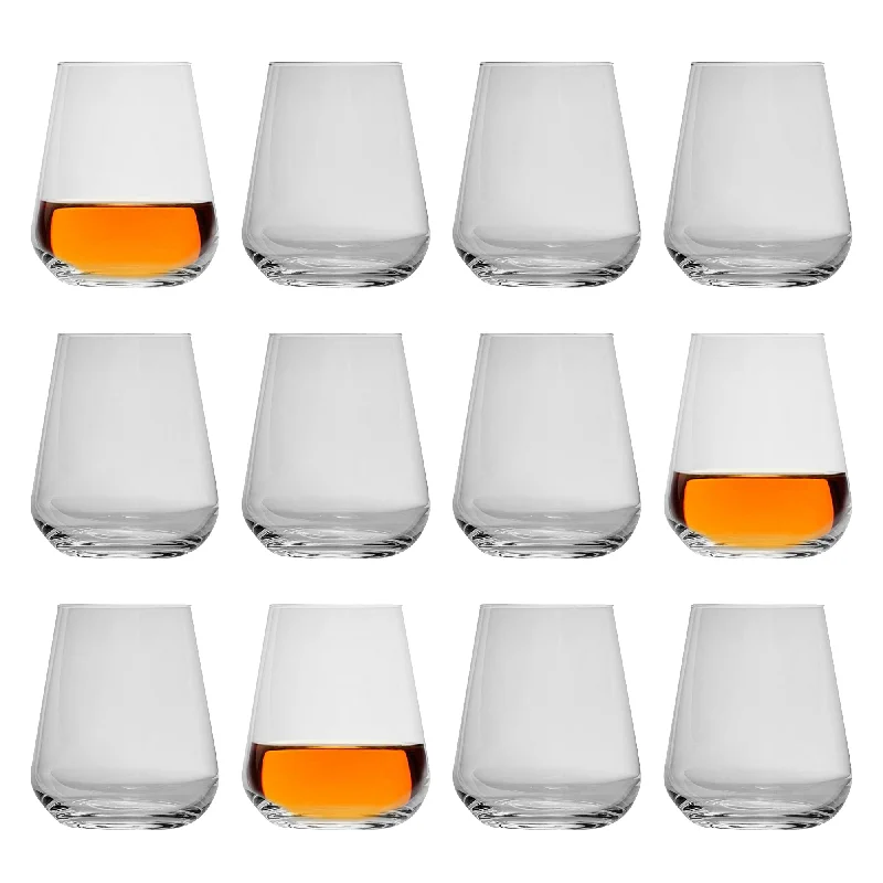 Sports hydration water cup-450ml Inalto Uno Stemless Wine Glasses - Pack of 12 - By Bormioli Rocco