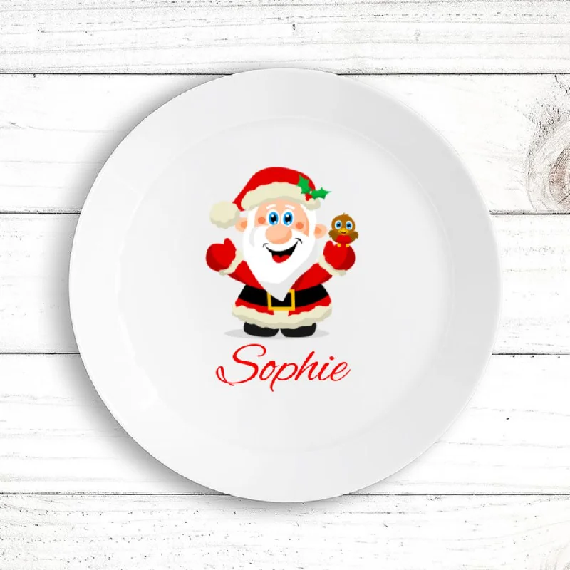 Silicone spatula set-Jolly Santa Plate