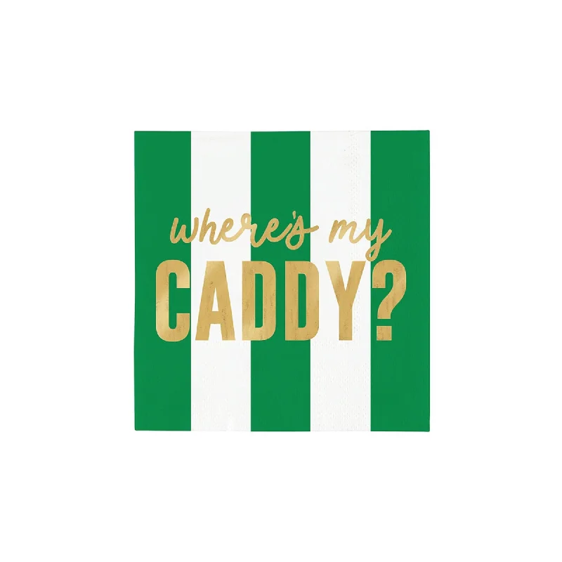 Nordic minimalist plate-Where's My Caddy Dessert Napkins 20ct