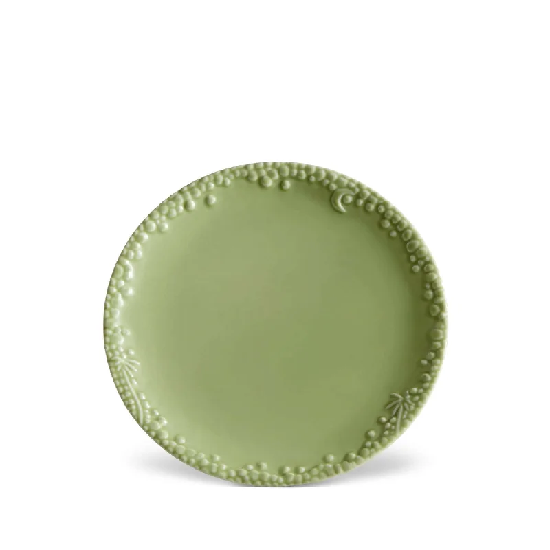 Blue and white china plate-Haas Mojave Dessert Plate - Matcha