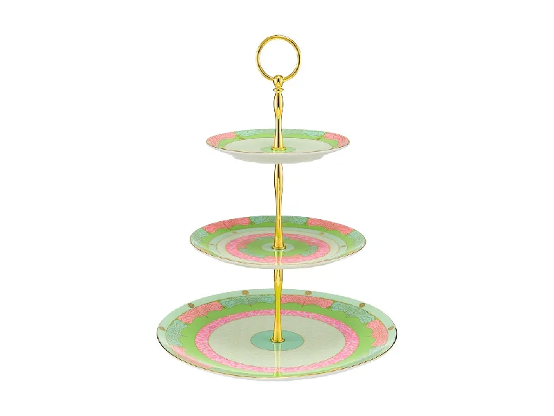 Sleek butter knife-Maxwell & Williams Wicked Pink Goes Good With Green 3 Tiered Cake Stand Elphaba Gift Boxed