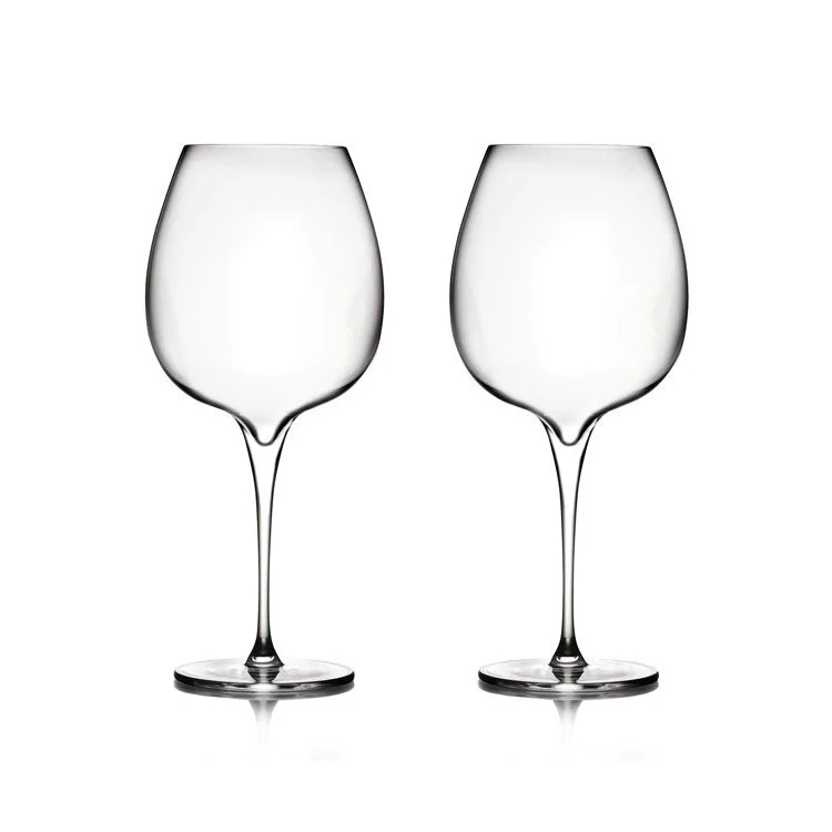 Travel-friendly foldable cup-Vie Pinot Noir Wine Glasses Set of 2