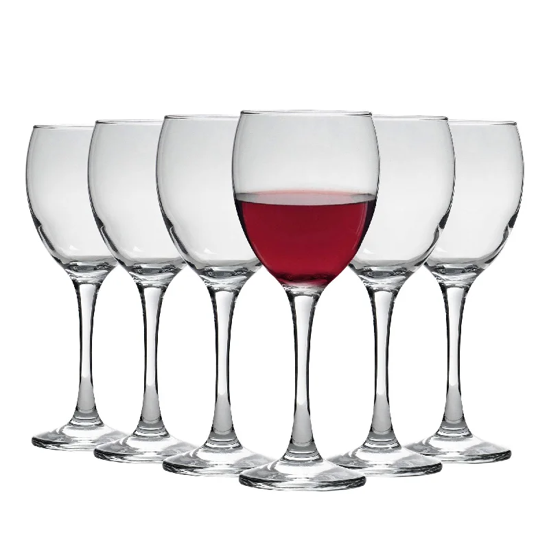 Portable hydration tumbler-340ml Classic Wine Glasses - Pack of Six - By Argon Tableware