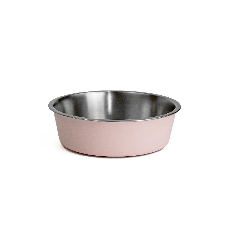 Modern square dinner plate-WagTime - Pink Stainless Steel Cat Bowl (300ml)