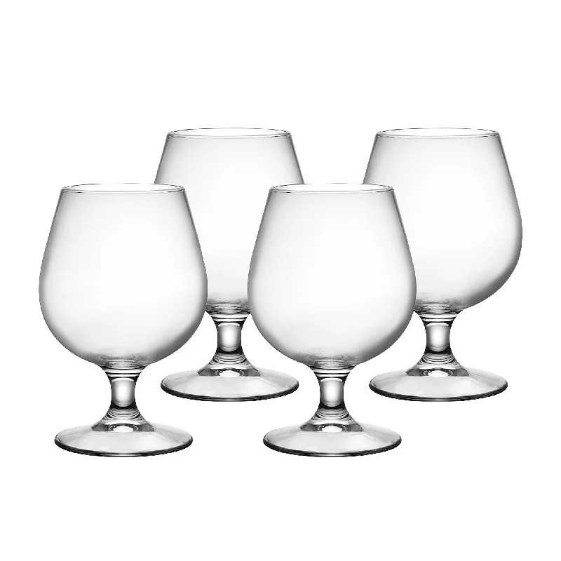 Shatterproof tritan tumbler-Bormioli Rocco Snifter Beer Glass 530ml Set of 4