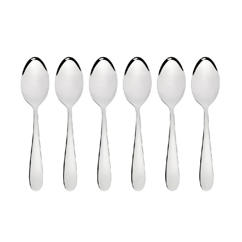 Ceramic soup spoon set-Rhodes Teaspoon 6 Piece