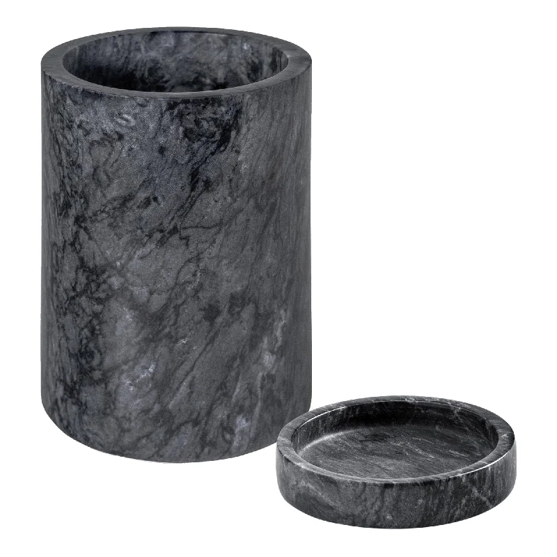 Double-layer insulated cup-2pc Marble Wine Cooler & Coaster Set - By Argon Tableware