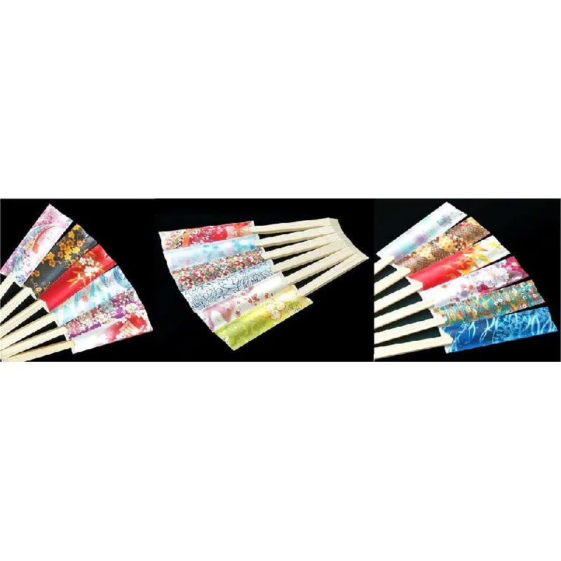 Heat-proof glass teapot-500pcs Kimono Pattern Waribashi Bukuro Chopstick Bag Random Mix