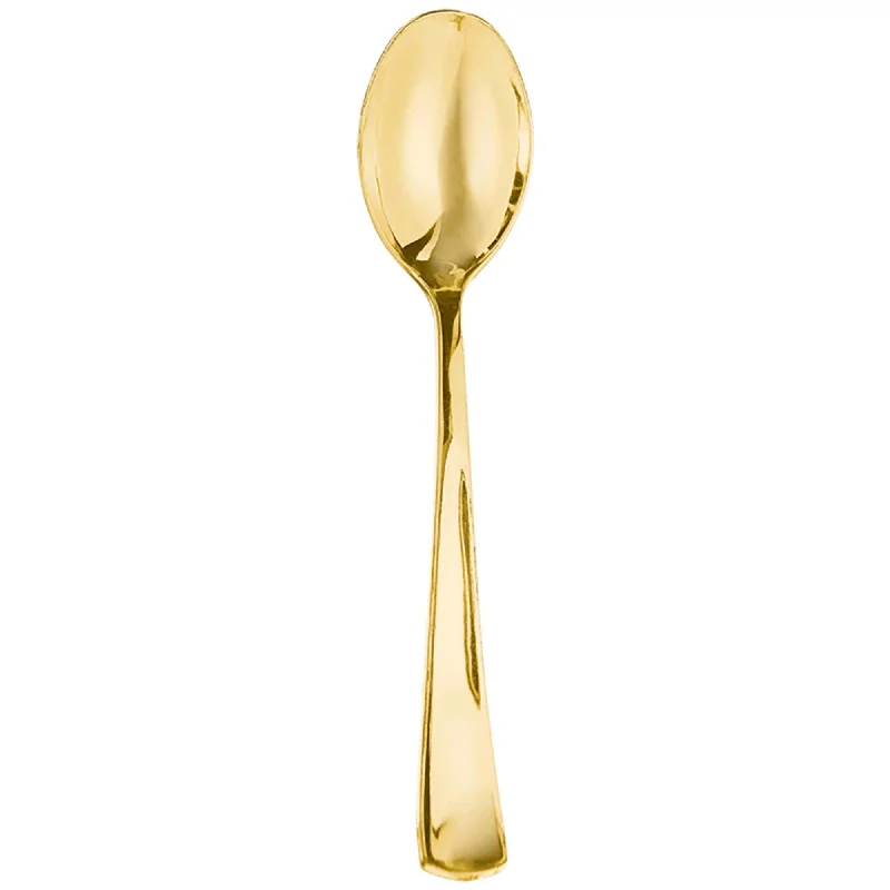 Marble effect cheese board-Gold Premium Quality Plastic Spoons, 40 Count