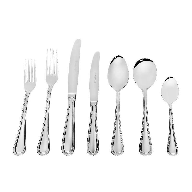 High-gloss dinner fork-Stanley Rogers Clarendon 56 Piece Cutlery Set