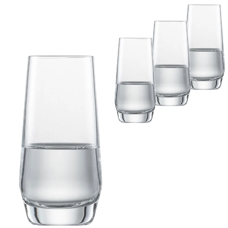 Travel thermos coffee cup-Schott Zwiesel Pure Shot Glasses - Set of 4