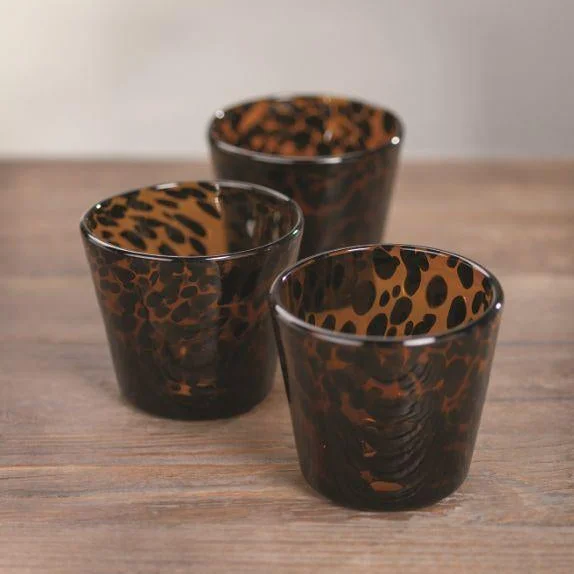 Sahara Tortoise Tumbler - Set of 4