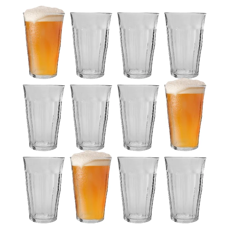 Temperature-changing color mug-500ml Picardie Beer Glasses - Pack of 12 - By Duralex