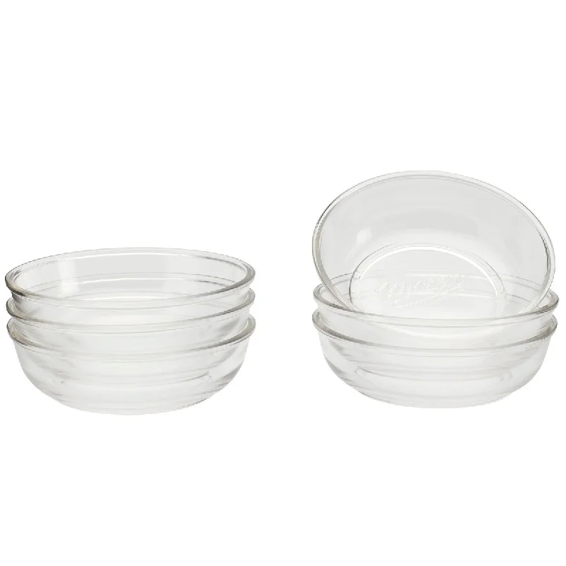 Collapsible silicone bowl-Mason Craft & More 8" Dinner Bowls - Set of 6