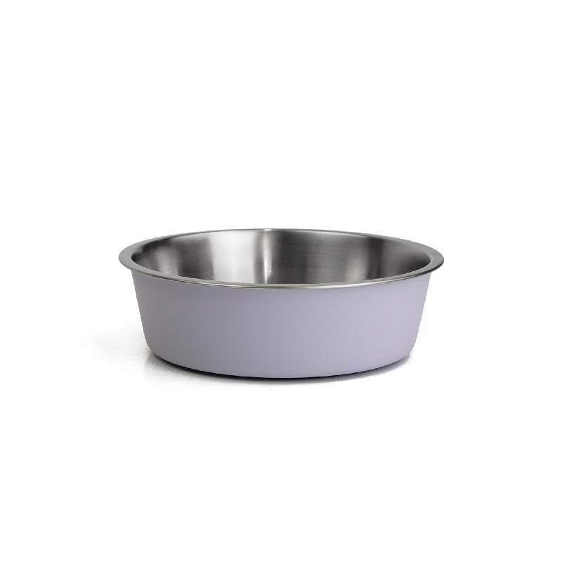 Retro diner serving tray-WagTime - Purple Stainless Steel Cat Bowl (300ml)