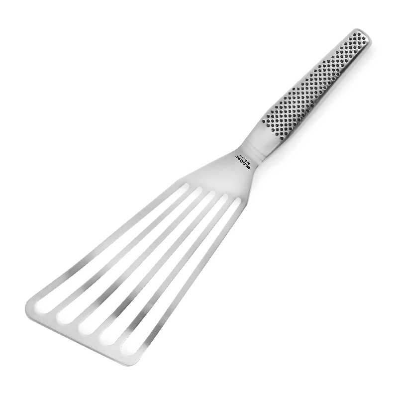 Lightweight camping spoon-Global Stainless Steel Slotted Fish Spatula/Turner