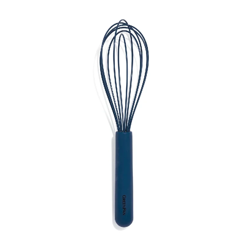 Bamboo salad tongs-Platinum Silicone Whisk | Navy