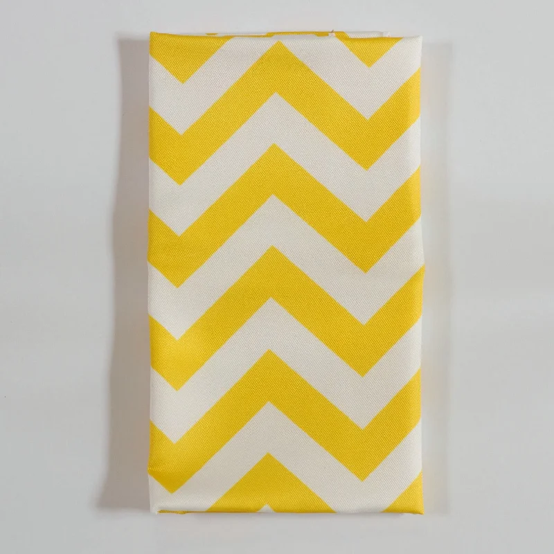 Speckled finish dinner bowl-Yellow Chevron Napkin