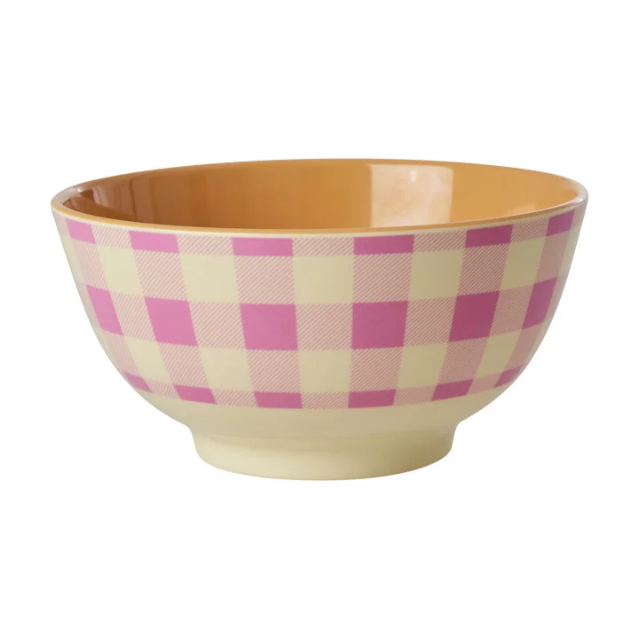 Unbreakable kids plate-Rice DK Melamine Bowl with Check It Out Print - Medium - 700ml