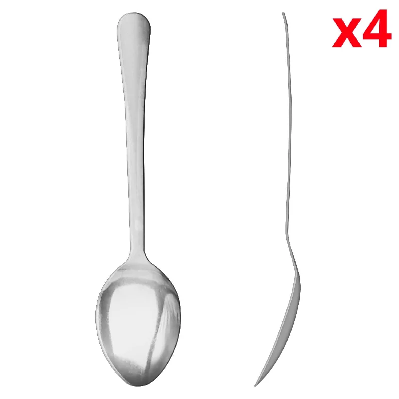 Unbreakable kids plate-4-Pcs Dinner Spoon