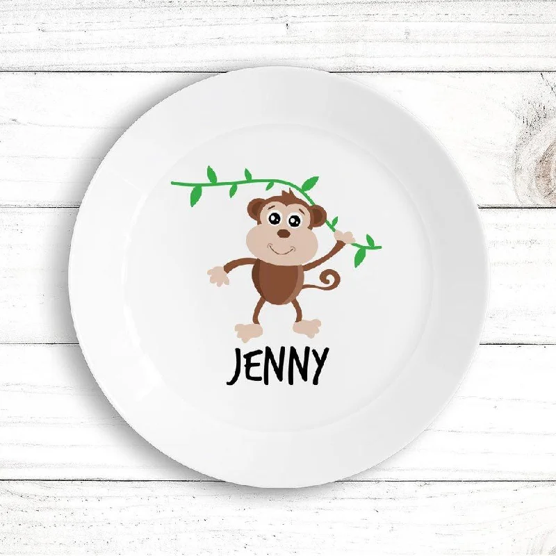 Monkey Kids Plate