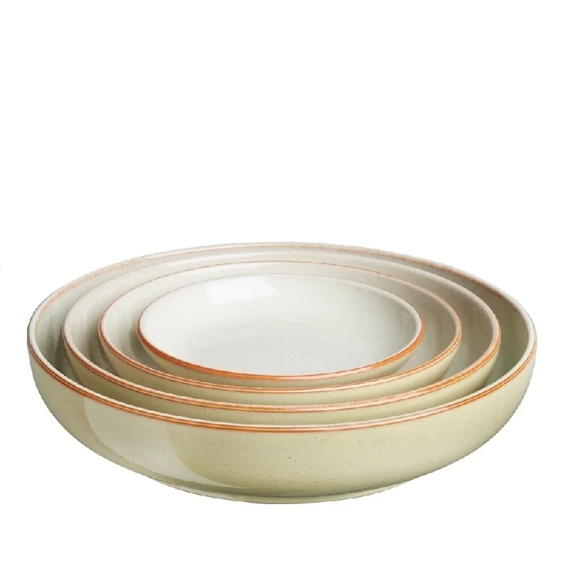 Unbreakable kids plate-Denby Heritage Veranda Set of 4 Nesting Bowls