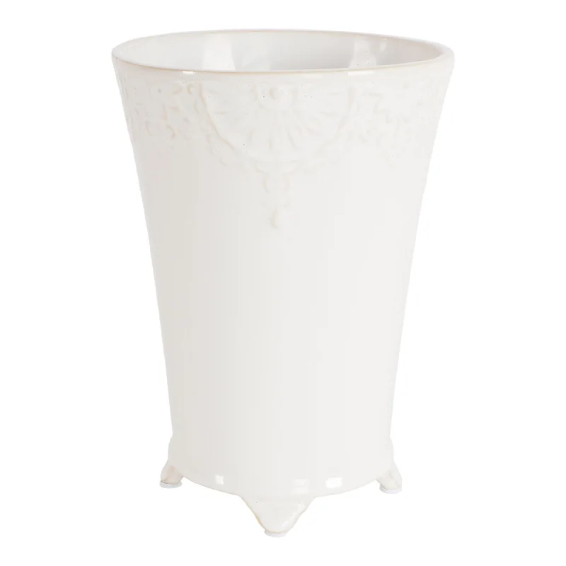 Plush area rug-Floriana Lace Vase 14.5x14.5x20cm