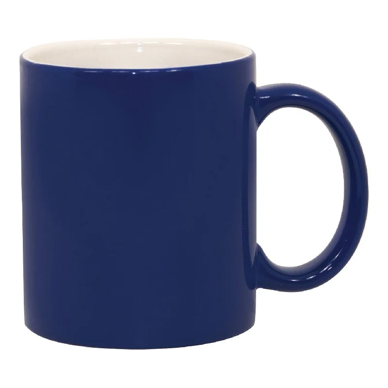 Travel-friendly foldable cup-11 oz Color Changing Mug - Blue