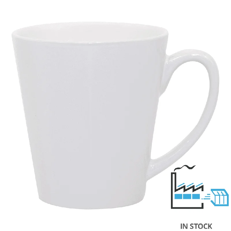 Retro polka dot mug-12 oz ORCA Ceramic Latte Mug