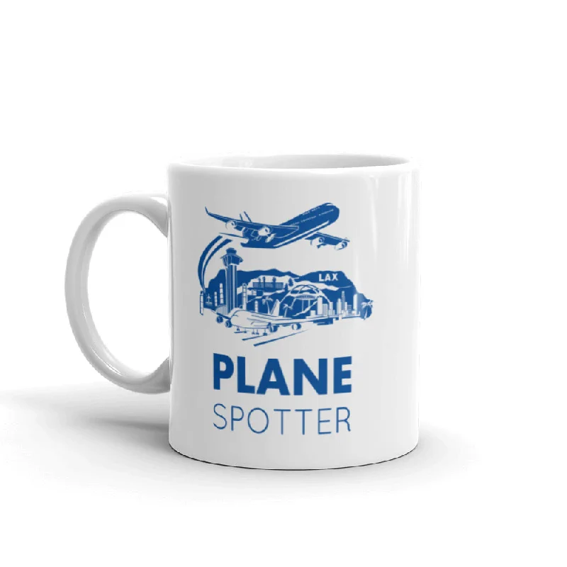 Compact espresso demi cup-Airline Videos PLANE SPOTTER mug