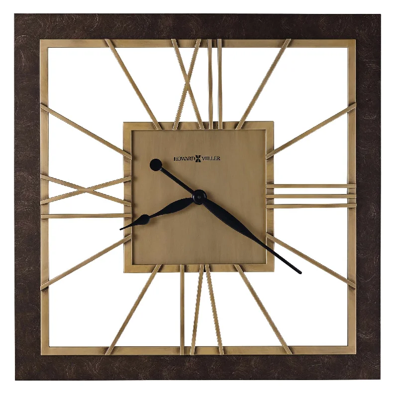 Eco-conscious bamboo tray-Amara Wall Clock