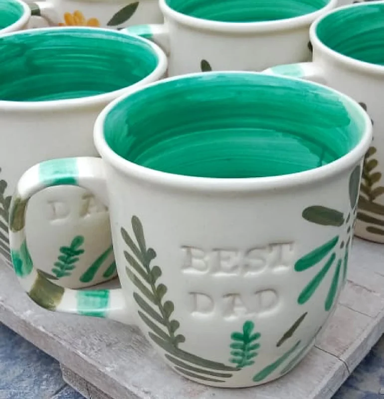 Eco-friendly wheat straw cup-Best dad gloria mug