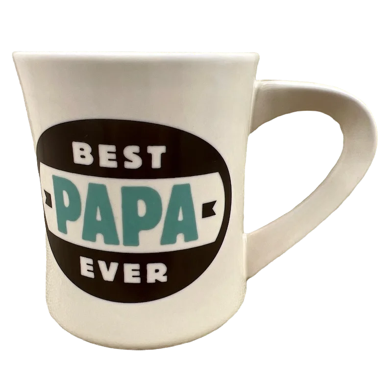 Crystal wine tasting cup-Best Papa Ever Mug Hallmark