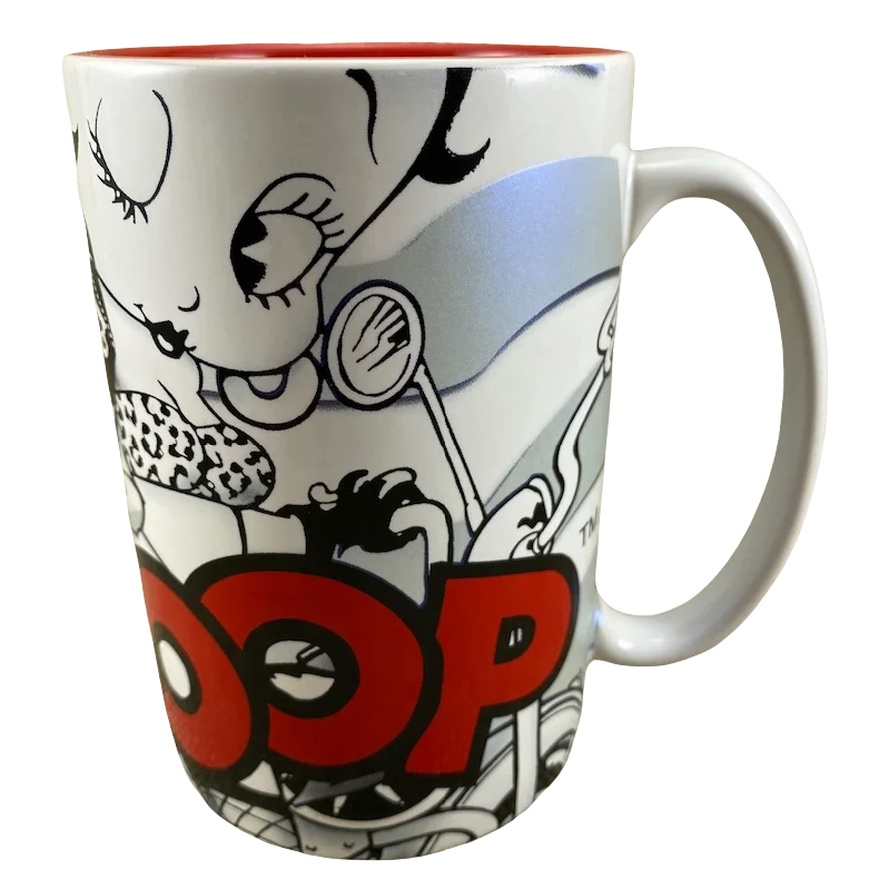 Insulated travel coffee cup-Betty Boop On A Motorcycle Universal Studios Mug