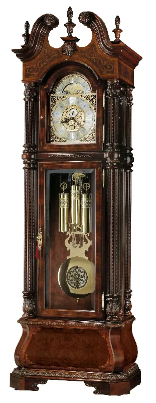 Handwoven jute wall decor-J.H. Miller Grandfather Clock