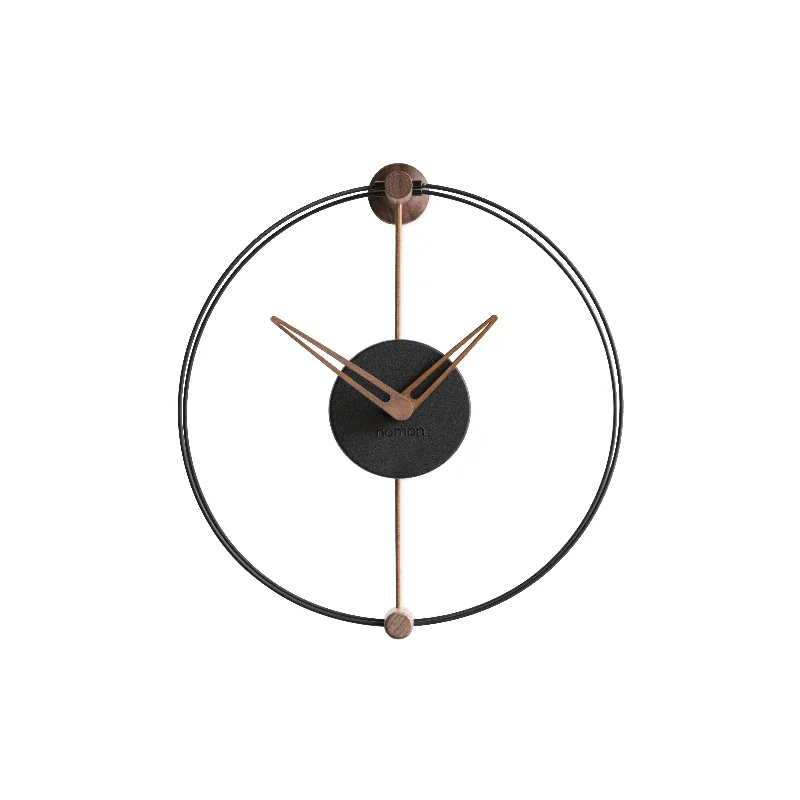 Hand-painted decorative tray-Nano Wall Clock