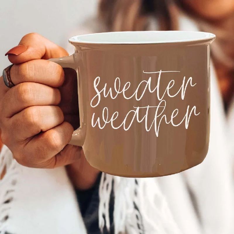 Crystal wine tasting cup-Sweater Weather Mug