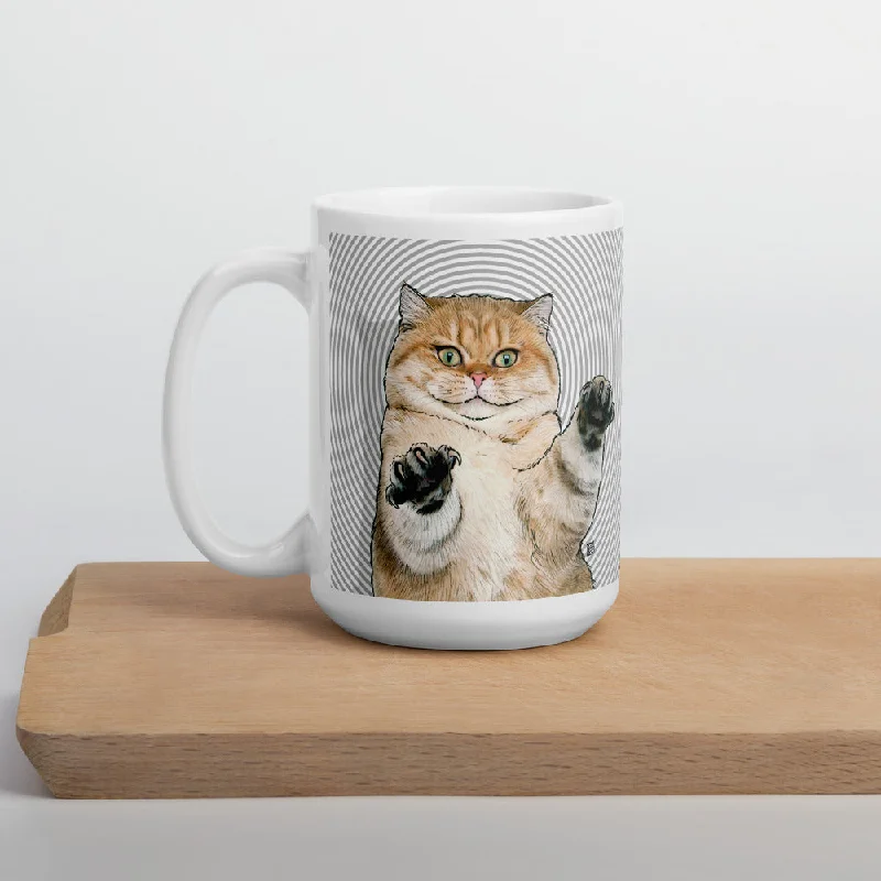 Double-layer insulated cup-Wake Up & Feed Me! - 15 oz. Mug