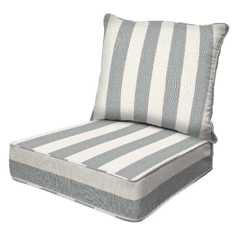 Cabana Stripe Stone Grey