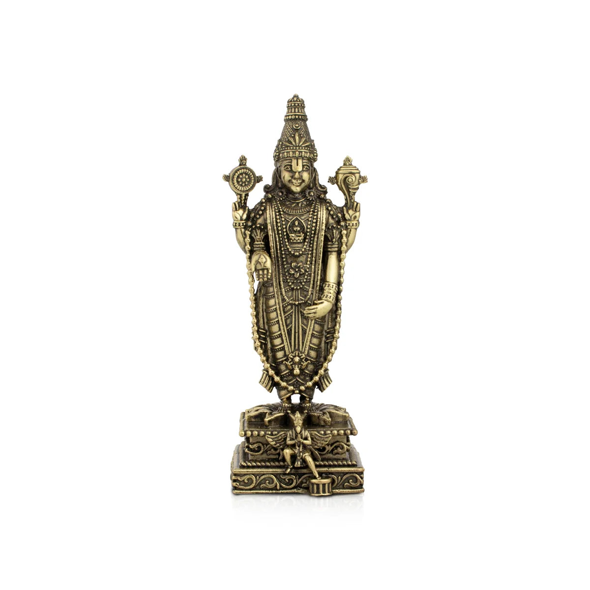 Nordic style candle holder-Balaji Murti - 6 x 2 Inches | Balaji Statue/ Balaji Idol for Pooja/ 290 Gms Approx