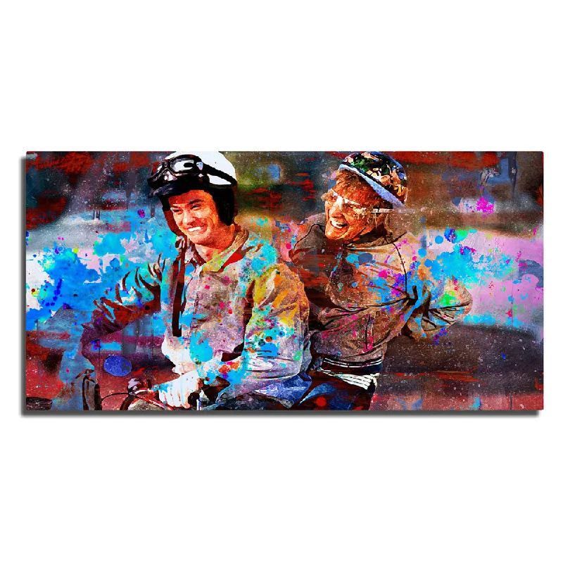 Bohemian tapestry wall-Dumb and Dumber Panoramic