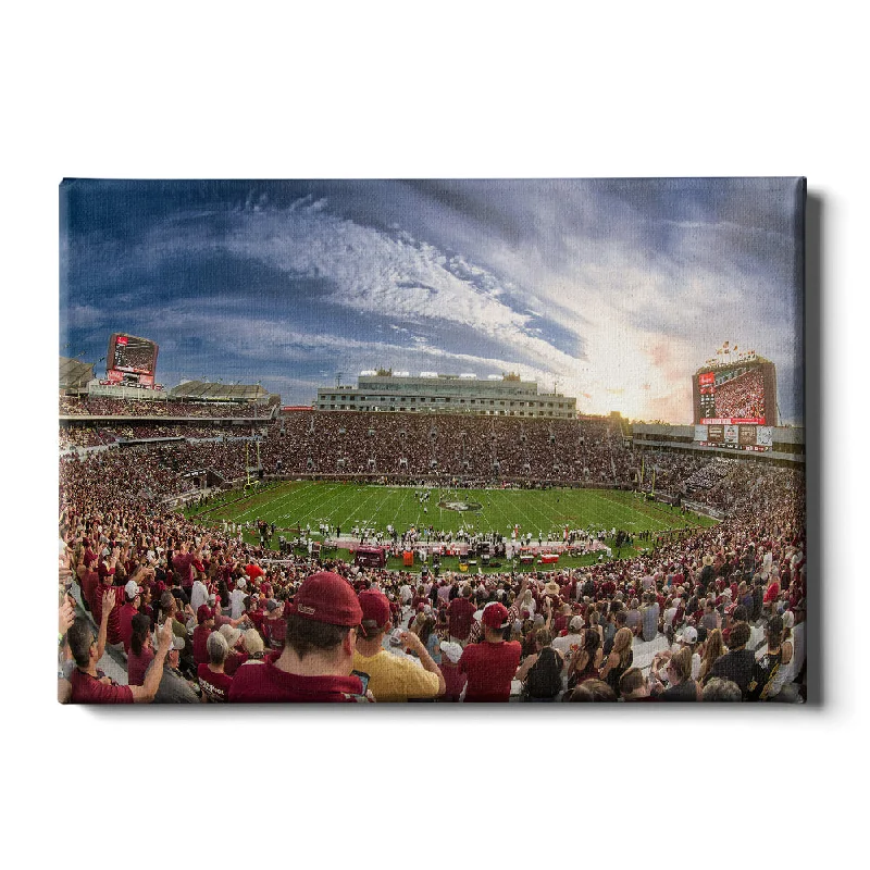 Matte finish table vase-Florida State Seminoles - Doak