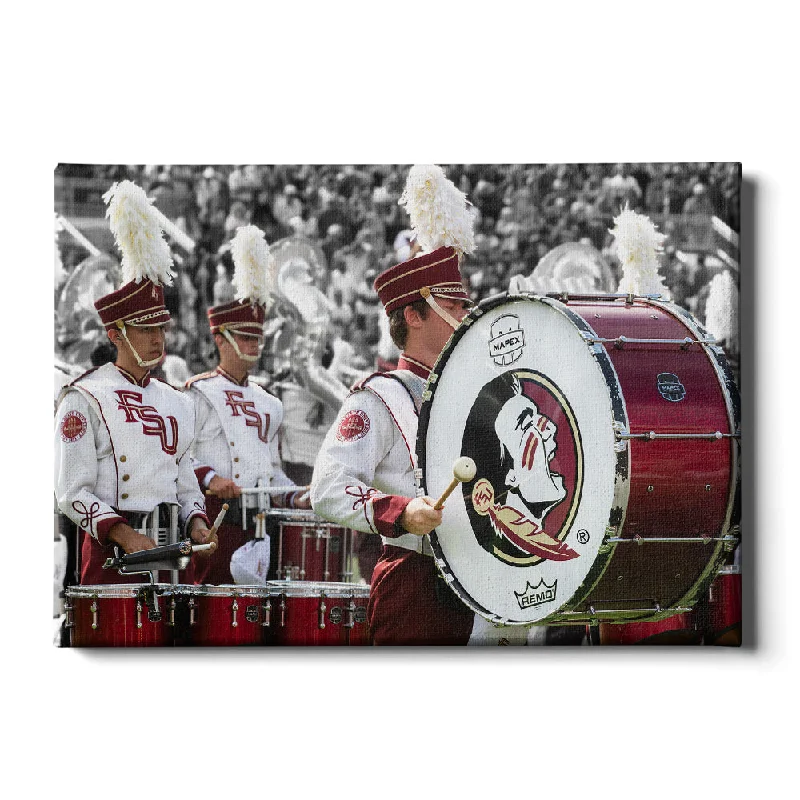 Textured wall art panel-Florida State Seminoles - FSU Marching Chiefs