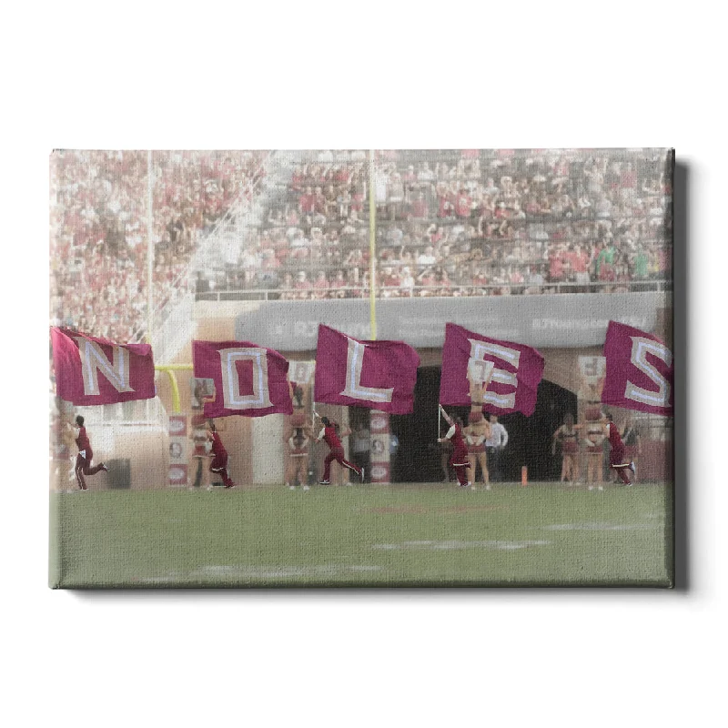 Minimalist LED table lamp-Florida State Seminoles - Noles