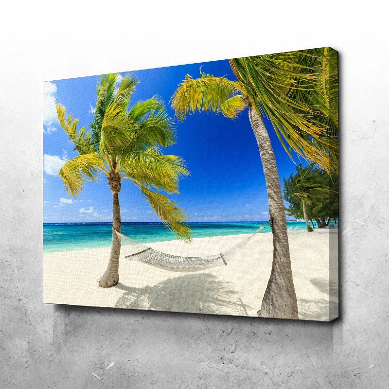 Retro table clock-Grand Cayman Canvas Set