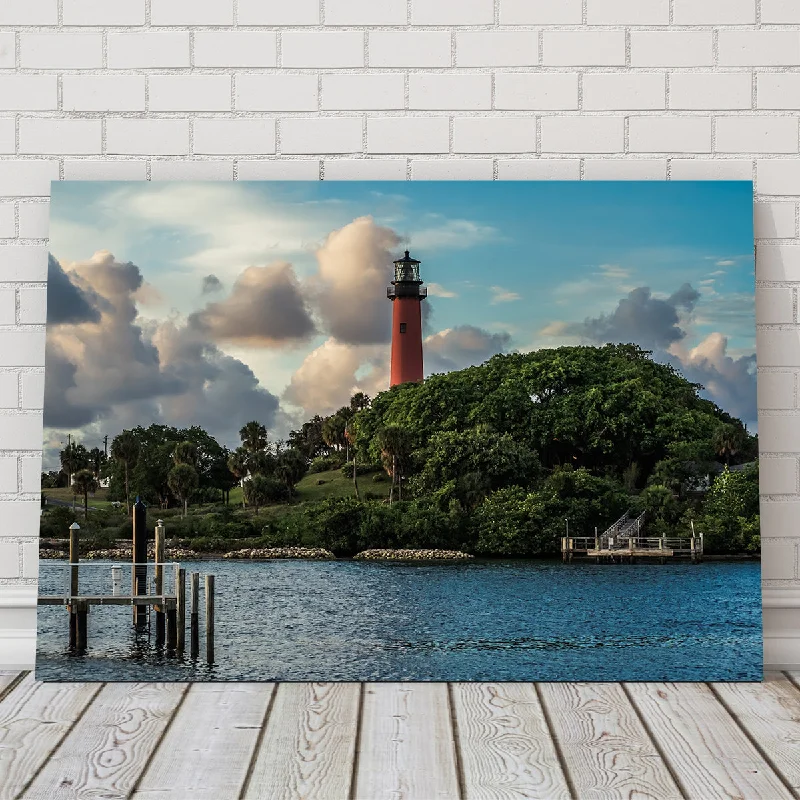 Plush shag area rug-Lighthouse in Jupiter Florida