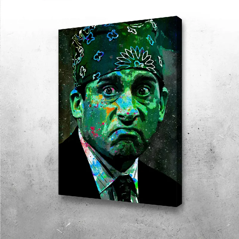 Plush area rug-Prison Mike Canvas Set