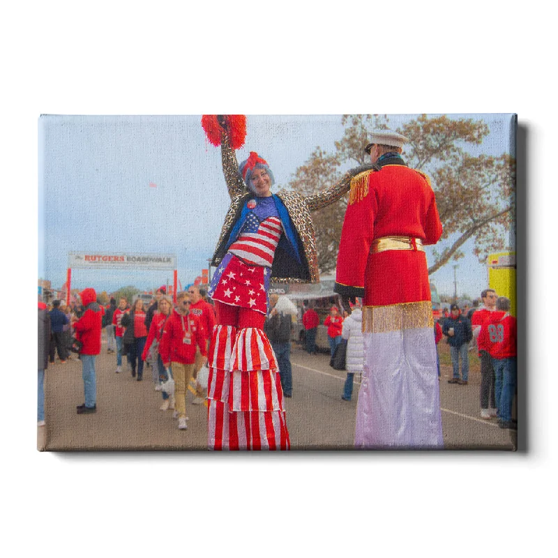 Nordic style floor lamp-Rutgers Scarlet Knights - Rutgers Boardwalk